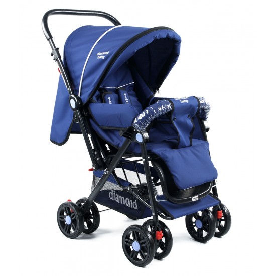 Diamond Baby P101 Çift Yönlü Bebek Arabası - Kırmızı