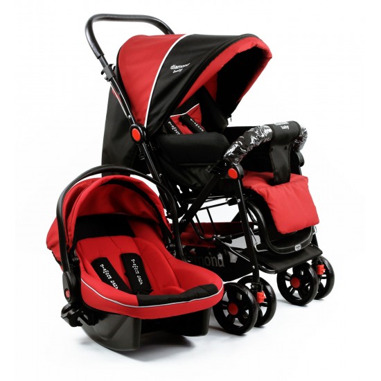 Diamond Baby Travel Sistem Bebek Arabası - Mavi