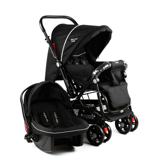 Diamond Baby Travel Sistem Bebek Arabası - Mavi